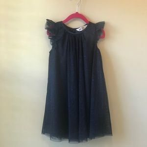 H&M Navy Blue Sparkly Dress